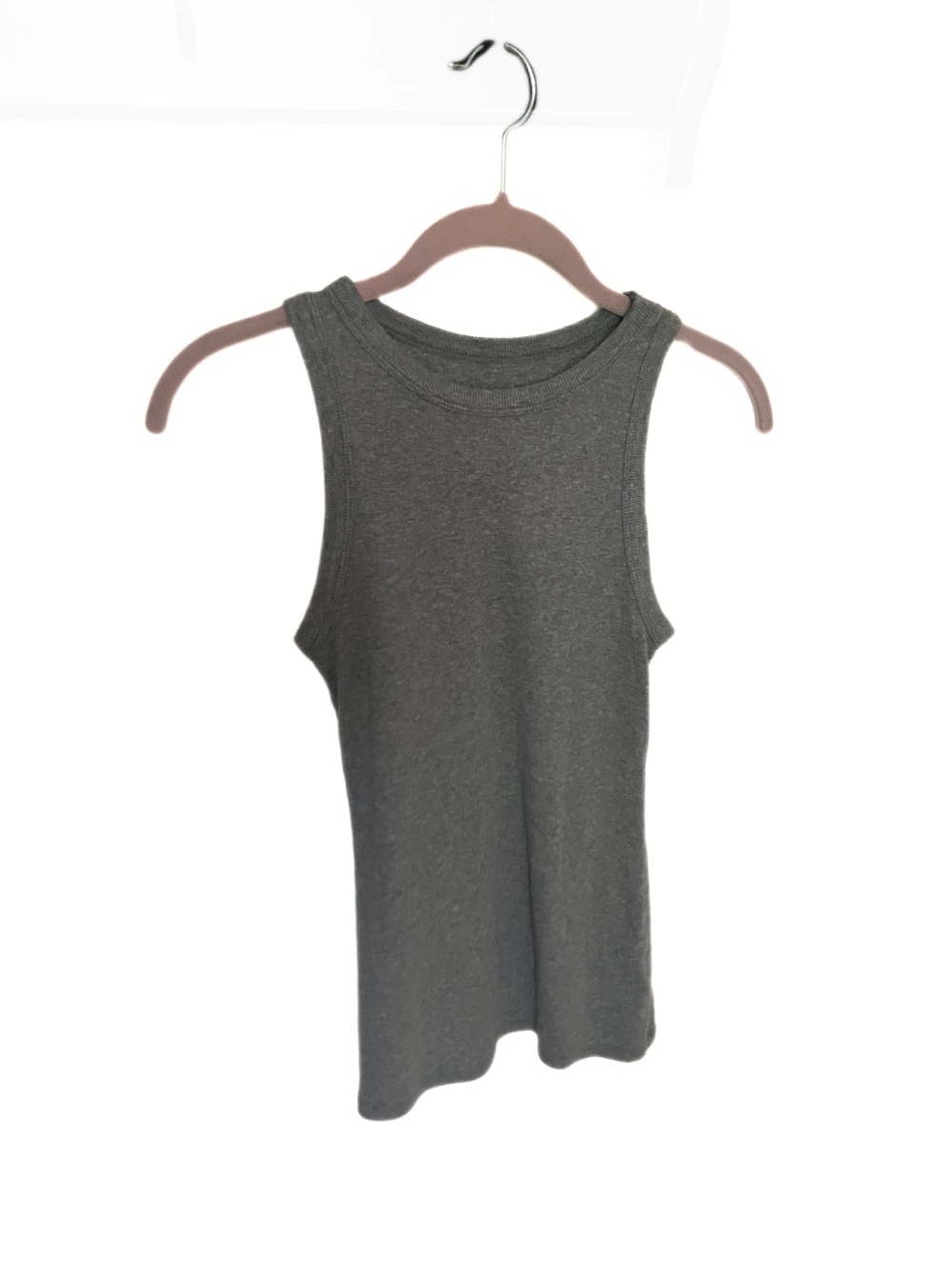 A New Day grey ribbed tank top.